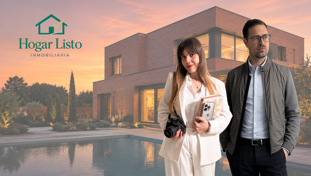 Lorena y Alex, equipo de Hogar Listo Inmobiliaria en Valdepeñas